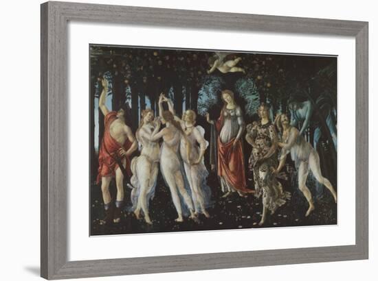 Primavera-Sandro Botticelli-Framed Art Print