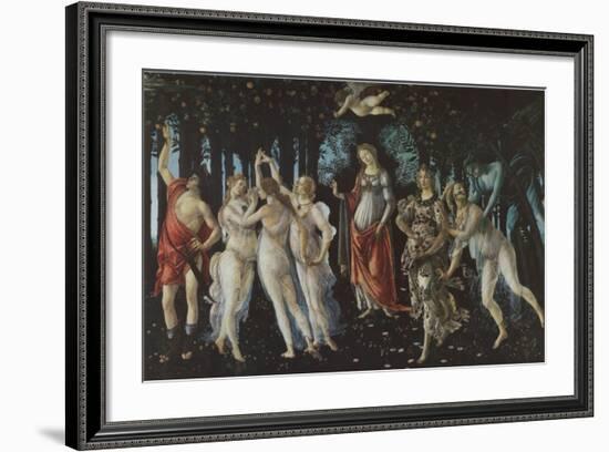 Primavera-Sandro Botticelli-Framed Art Print