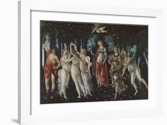 Primavera-Sandro Botticelli-Framed Art Print