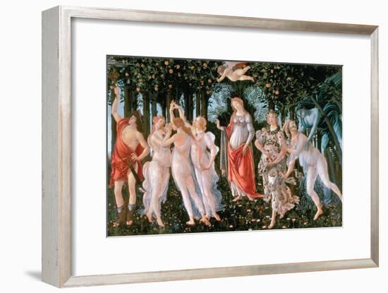 Primavera-Sandro Botticelli-Framed Art Print