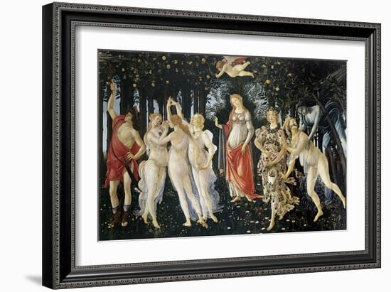 Primavera-Sandro Botticelli-Framed Art Print