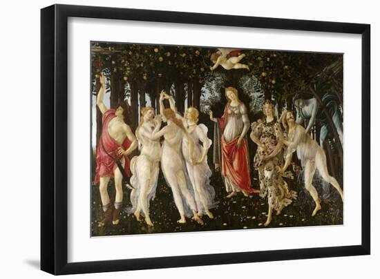 Primavera-Sandro Botticelli-Framed Giclee Print