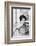 Prime Minister Indira Gandhi of India at the National Press Club Washington, 1966-Warren K^ Leffler-Framed Photographic Print