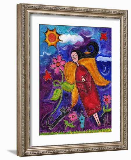 Primitive Angel-Wyanne-Framed Giclee Print