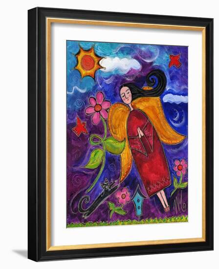 Primitive Angel-Wyanne-Framed Giclee Print