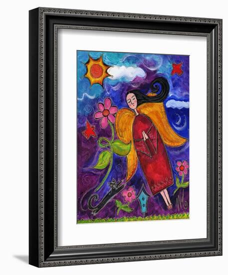 Primitive Angel-Wyanne-Framed Giclee Print