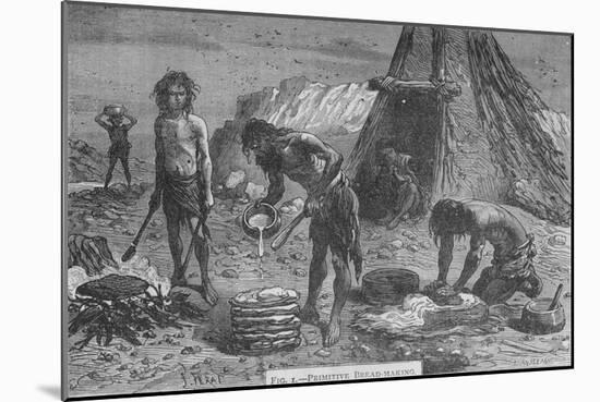 Primitive Breadmaking, 1894-null-Mounted Giclee Print