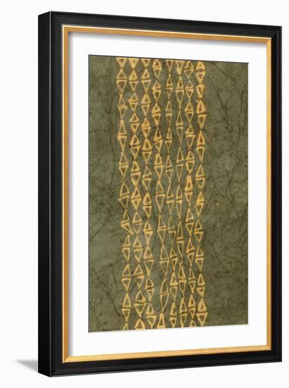 Primitive Patterns III-Renee W. Stramel-Framed Art Print