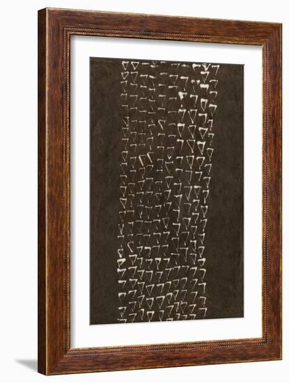 Primitive Patterns IX-Renee W. Stramel-Framed Art Print