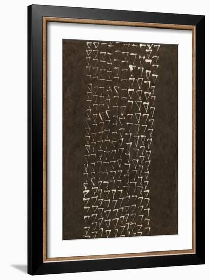 Primitive Patterns IX-Renee W. Stramel-Framed Art Print