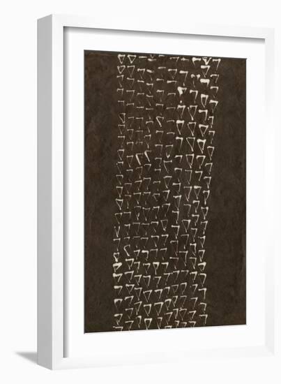 Primitive Patterns IX-Renee W. Stramel-Framed Art Print