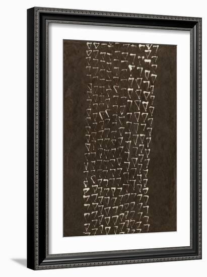 Primitive Patterns IX-Renee W. Stramel-Framed Art Print