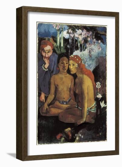 Primitive Tales-Paul Gauguin-Framed Art Print