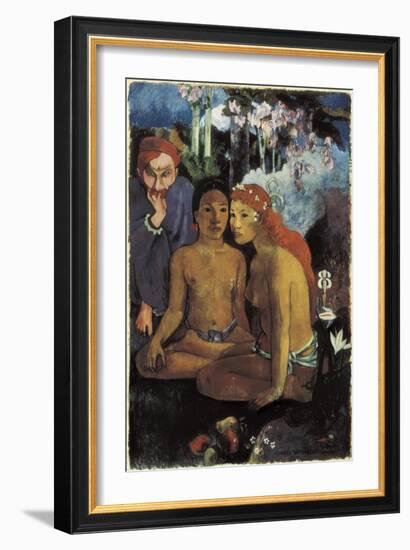 Primitive Tales-Paul Gauguin-Framed Art Print