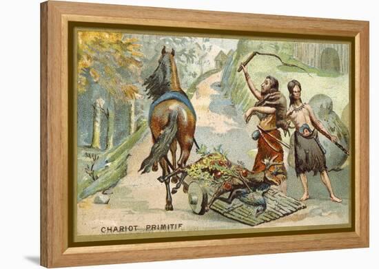 Primitive Wagon-null-Framed Premier Image Canvas