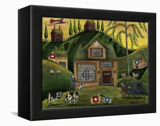 Primitives and Antiques Lang 2018-Cheryl Bartley-Framed Premier Image Canvas