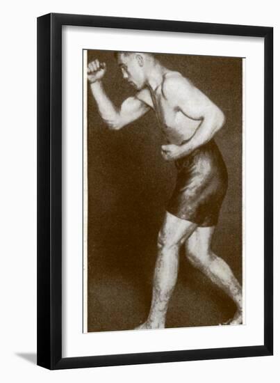 Primo Carnera, Italian Boxer, 1938-null-Framed Giclee Print