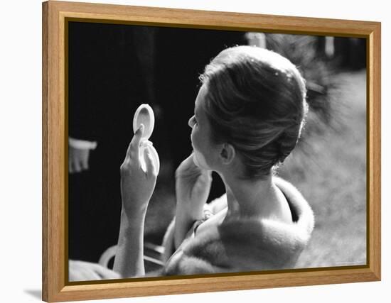 Primping at the Cannes Film Festival-Paul Schutzer-Framed Premier Image Canvas