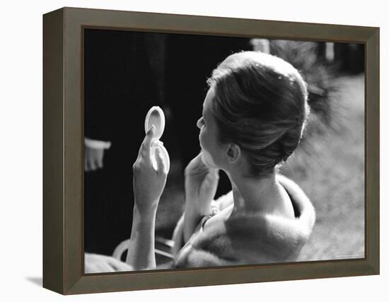 Primping at the Cannes Film Festival-Paul Schutzer-Framed Premier Image Canvas