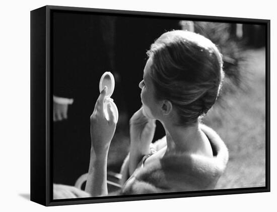 Primping at the Cannes Film Festival-Paul Schutzer-Framed Premier Image Canvas