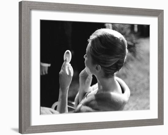 Primping at the Cannes Film Festival-Paul Schutzer-Framed Premium Photographic Print