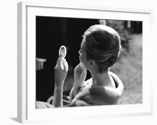 Primping at the Cannes Film Festival-Paul Schutzer-Framed Premium Photographic Print