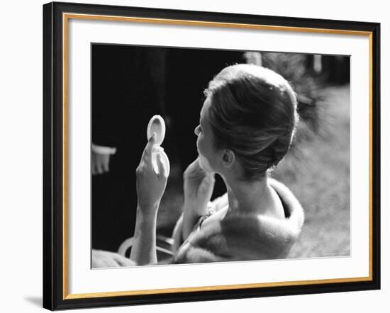 Primping at the Cannes Film Festival-Paul Schutzer-Framed Premium Photographic Print