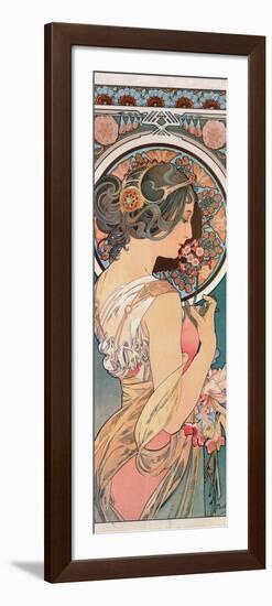 Primrose, 1899-Alphonse Mucha-Framed Giclee Print