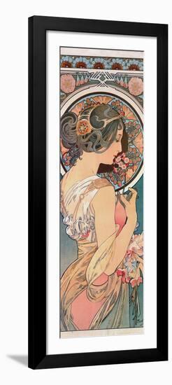 Primrose, 1899-Alphonse Mucha-Framed Giclee Print