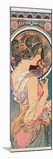 Primrose, 1899-Alphonse Mucha-Mounted Giclee Print