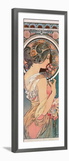 Primrose, 1899-Alphonse Mucha-Framed Giclee Print