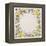 Primrose and Violet Square-Linda Benton-Framed Premier Image Canvas