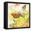 Primrose & Butterflies-Julie Paton-Framed Stretched Canvas