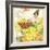 Primrose & Butterflies-Julie Paton-Framed Art Print