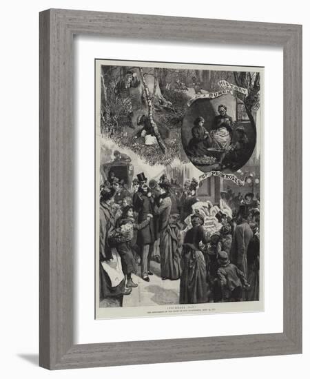 Primrose Day-Robert Barnes-Framed Giclee Print