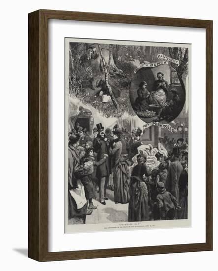 Primrose Day-Robert Barnes-Framed Giclee Print