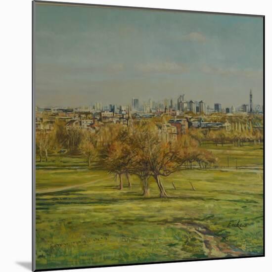 Primrose Hill-John Erskine-Mounted Giclee Print