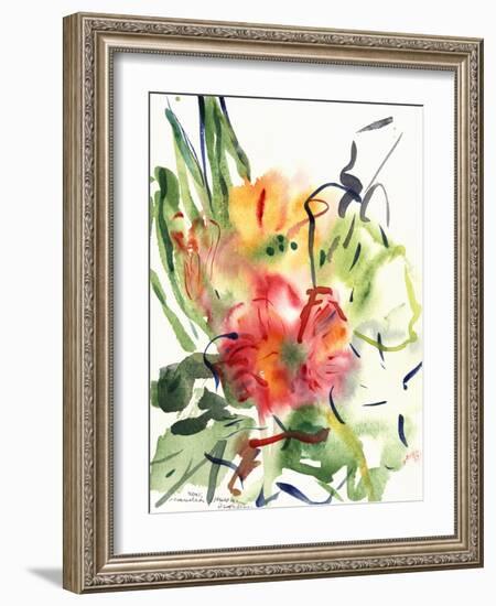 Primroses, 2005-Claudia Hutchins-Puechavy-Framed Giclee Print