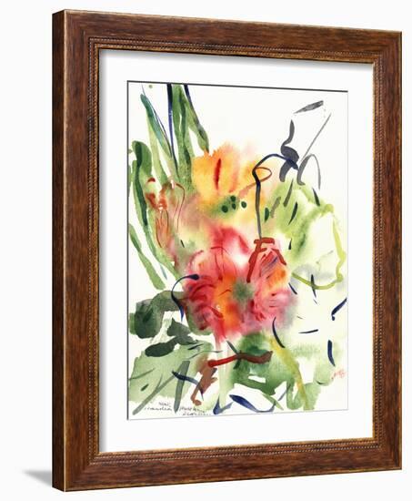 Primroses, 2005-Claudia Hutchins-Puechavy-Framed Giclee Print