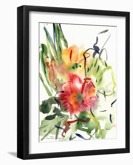 Primroses, 2005-Claudia Hutchins-Puechavy-Framed Giclee Print