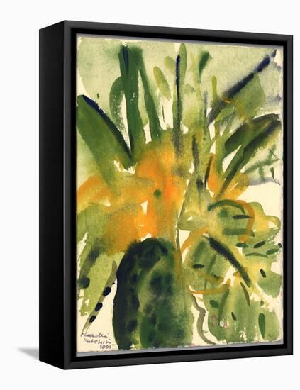 Primroses, 2005-Claudia Hutchins-Puechavy-Framed Premier Image Canvas