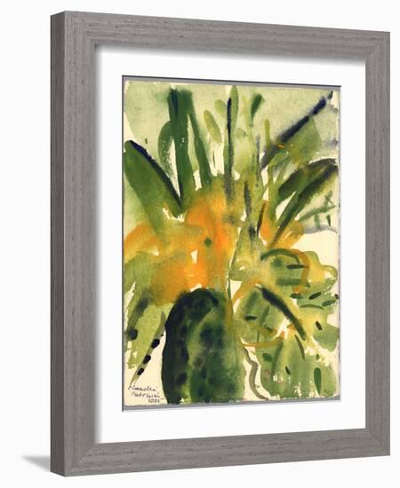 Primroses, 2005-Claudia Hutchins-Puechavy-Framed Giclee Print