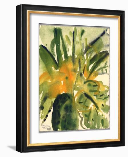 Primroses, 2005-Claudia Hutchins-Puechavy-Framed Giclee Print