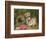 Primroses by a Bird's Nest (Oil on Canvas)-Oliver Clare-Framed Giclee Print