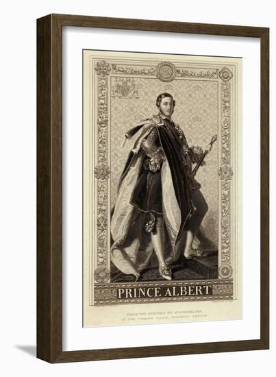 Prince Albert (1819-61)-null-Framed Art Print