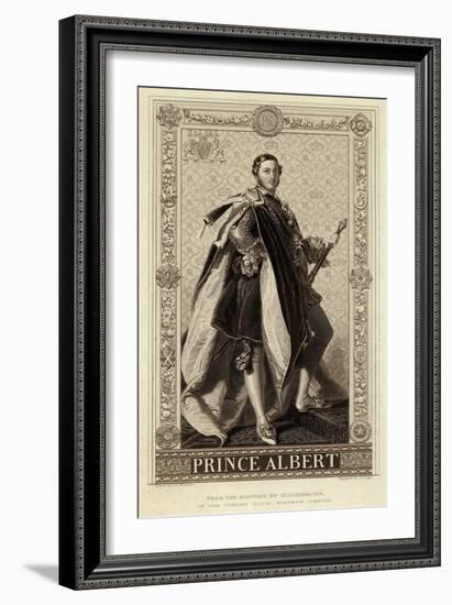 Prince Albert (1819-61)-null-Framed Art Print