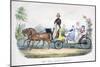 Prince Albert Acting as Chauffeur to the British Royal Family-null-Mounted Giclee Print