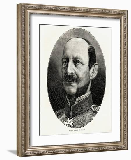 Prince Albert of Prussia Print-null-Framed Giclee Print