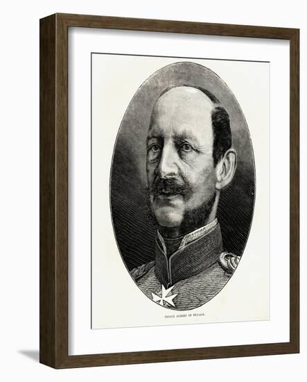 Prince Albert of Prussia Print-null-Framed Giclee Print