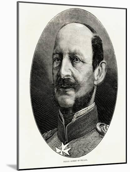 Prince Albert of Prussia Print-null-Mounted Giclee Print